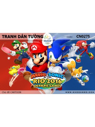Tranh dán tường CARTOON CN0275 Tranh dán tường CARTOON CN0275
