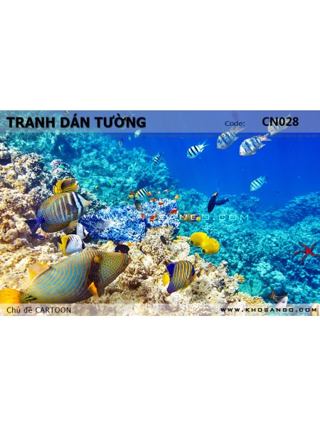Tranh dán tường CARTOON CN028 Tranh dán tường CARTOON CN028
