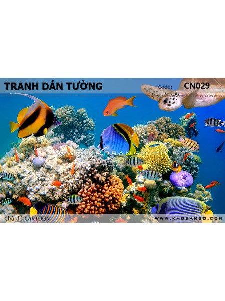 Tranh dán tường CARTOON CN029 Tranh dán tường CARTOON CN029