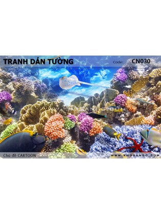 Tranh dán tường CARTOON CN030 Tranh dán tường CARTOON CN030