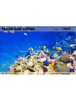 Tranh dán tường CARTOON CN031 Tranh dán tường CARTOON CN031
