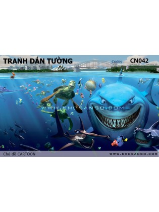 Tranh dán tường CARTOON CN042 Tranh dán tường CARTOON CN042