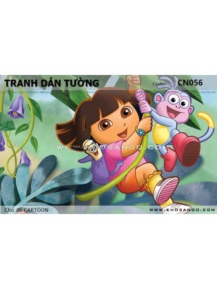 Tranh dán tường CARTOON CN056 Tranh dán tường CARTOON CN056