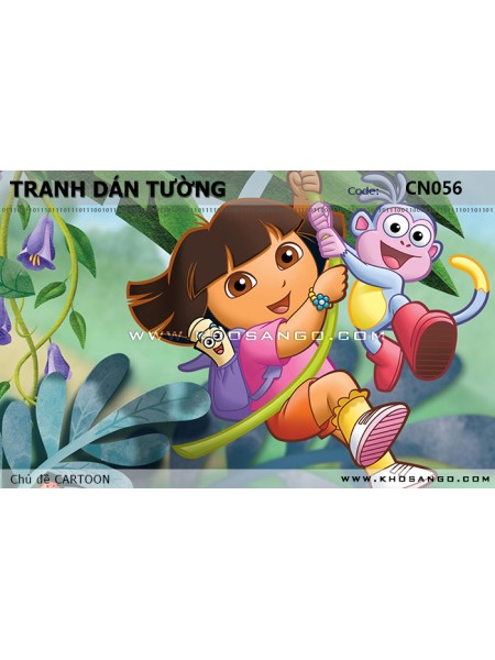Tranh dán tường CARTOON CN056 Tranh dán tường CARTOON CN056