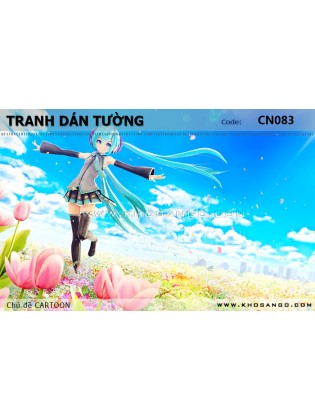 Tranh dán tường CARTOON CN083 Tranh dán tường CARTOON CN083
