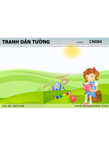 Tranh dán tường CARTOON CN084 Tranh dán tường CARTOON CN084