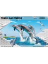 Tranh dán tường Đại Dương 3D CD093