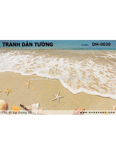 Tranh dán tường Đại Dương 3D DH-0030 Tranh dán tường Đại Dương 3D DH-0030