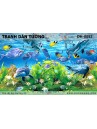 Tranh dán tường Đại Dương 3D DH-0052
