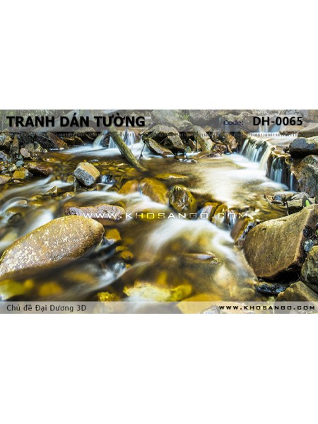 Tranh dán tường Đại Dương 3D DH-0065 Tranh dán tường Đại Dương 3D DH-0065