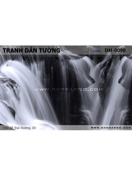 Tranh dán tường Đại Dương 3D DH-0090 Tranh dán tường Đại Dương 3D DH-0090