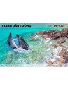 Tranh dán tường Đại Dương 3D DH-0105