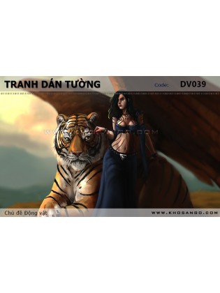 Tranh dán tường Động vật DV039 Tranh dán tường Động vật DV039