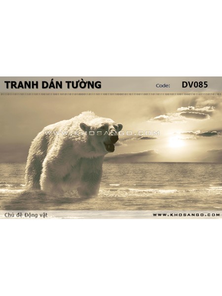 Tranh dán tường Động vật DV085 Tranh dán tường Động vật DV085