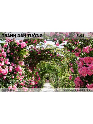 Tranh dán tường Hoa FL03 Tranh dán tường Hoa FL03