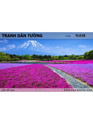 Tranh dán tường Hoa FL038 Tranh dán tường Hoa FL038