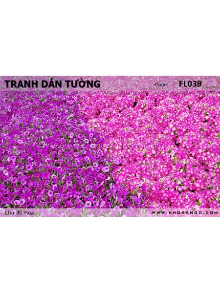 Tranh dán tường Hoa FL039 Tranh dán tường Hoa FL039