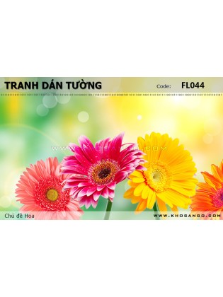 Tranh dán tường Hoa FL044