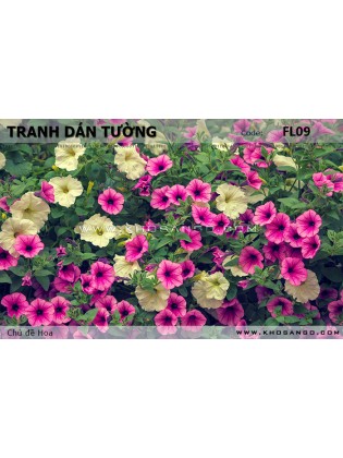 Tranh dán tường Hoa FL09 Tranh dán tường Hoa FL09