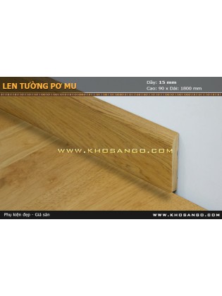 Len Tường gỗ pơ mu Len Tường gỗ pơ mu