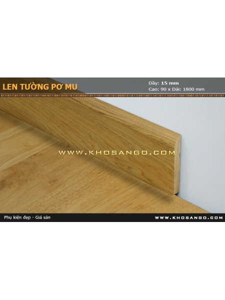 Len Tường gỗ pơ mu Len Tường gỗ pơ mu
