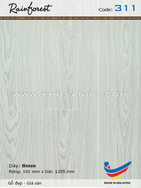 Sàn gỗ RainForest 311 Sàn gỗ RainForest 311