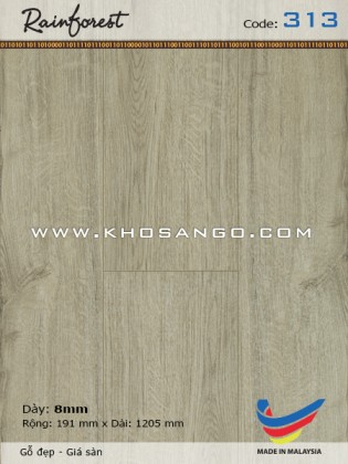 Sàn gỗ RainForest 313 Sàn gỗ RainForest 313