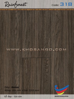Sàn gỗ RainForest 318 Sàn gỗ RainForest 318