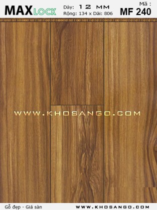 Sàn gỗ MaxLock MF240 Sàn gỗ MaxLock MF240