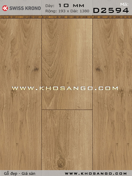 Sàn gỗ Thụy Sỹ D2594