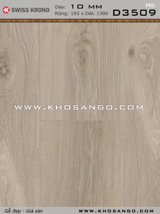 Sàn gỗ Thụy Sỹ D3509 Sàn gỗ Thụy Sỹ D3509