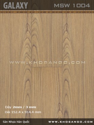 Sàn nhựa Galaxy MSW1004 Sàn nhựa Galaxy MSW1004