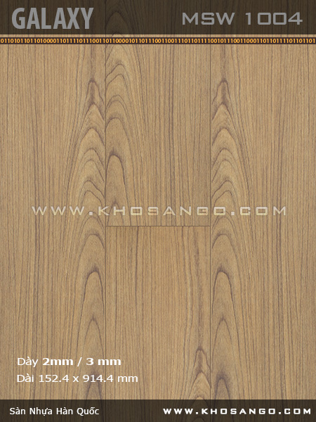 Sàn nhựa Galaxy MSW1004 Sàn nhựa Galaxy MSW1004
