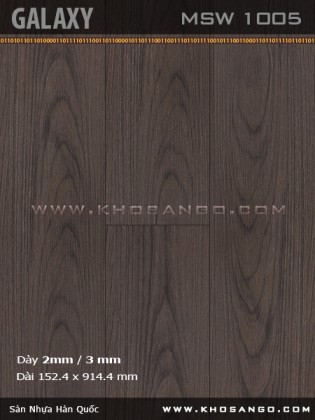 Sàn nhựa Galaxy MSW1005 Sàn nhựa Galaxy MSW1005