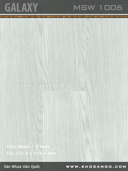 Sàn nhựa Galaxy MSW1006 Sàn nhựa Galaxy MSW1006