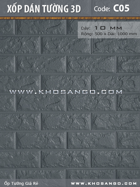 Xốp dán tường 3D C05 Xốp dán tường 3D C05