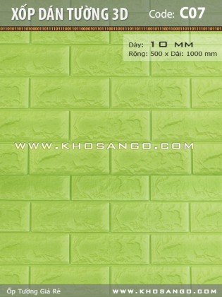 Xốp dán tường 3D C07