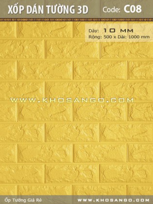 Xốp dán tường 3D C08