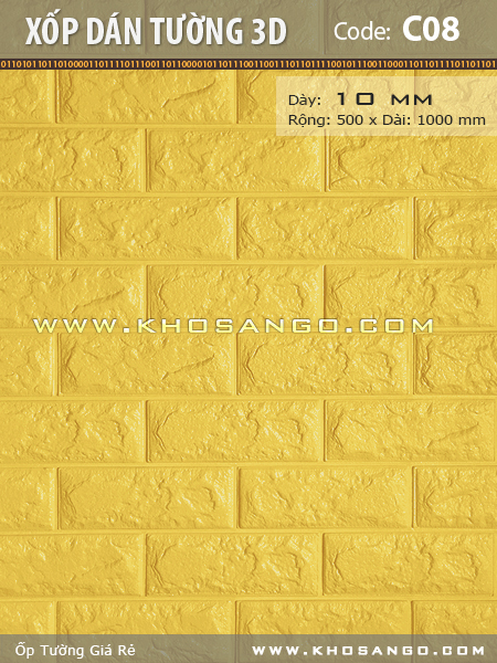 Xốp dán tường 3D C08 Xốp dán tường 3D C08