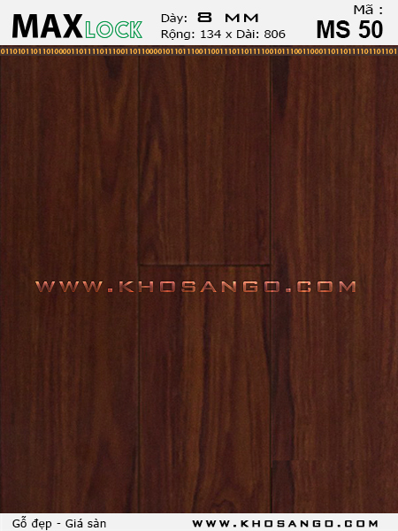 Sàn gỗ MaxLock MS50 Sàn gỗ MaxLock MS50