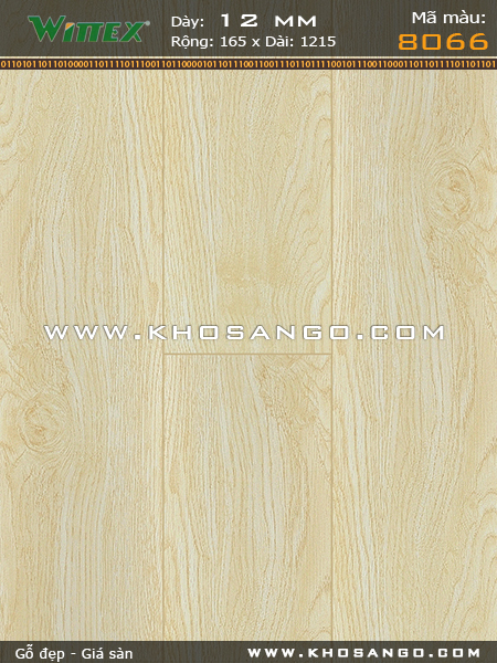 Sàn Gỗ WITTEX 8066 Sàn Gỗ WITTEX 8066