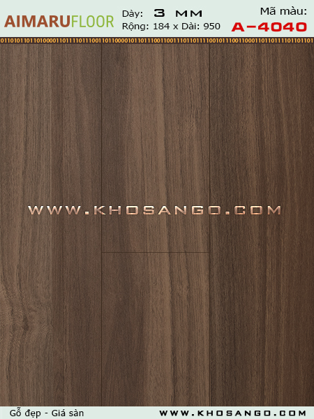 Sàn nhựa AIMARU A-4040 Sàn nhựa AIMARU A-4040