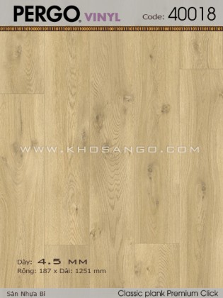 Sàn nhựa Pergo 40018 Sàn nhựa Pergo 40018