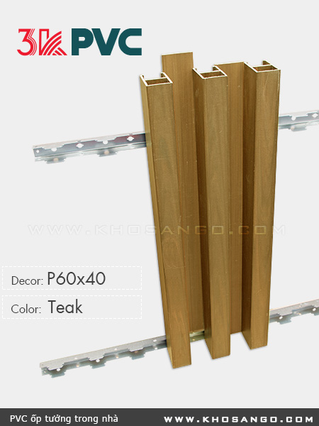 3K WPC Decor P50x3.5 Teak 3K WPC Decor P50x3.5 Teak