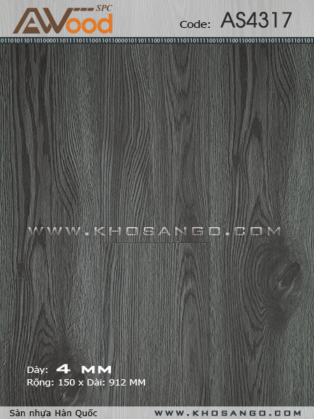 Sàn nhựa hèm khóa AS4317