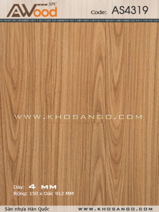 Sàn nhựa hèm khóa AS4319 Sàn nhựa hèm khóa AS4319