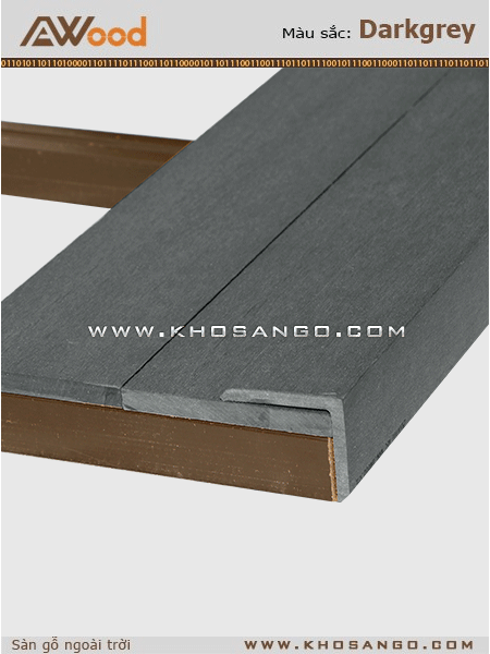 Nẹp cạnh AV48x48 Darkgrey Nẹp cạnh AV48x48 Darkgrey