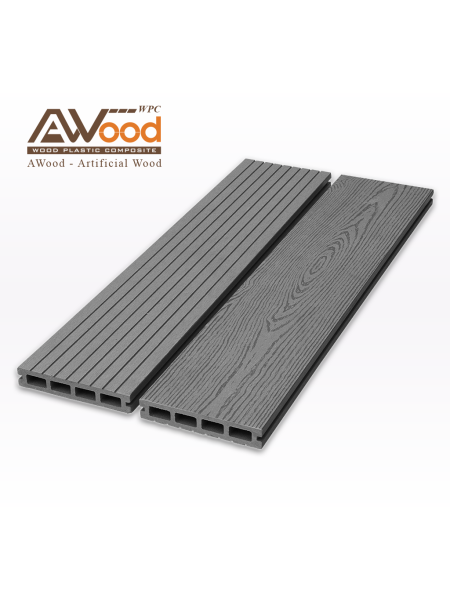 Sàn gỗ AWood HD140x25-4 Darkgrey