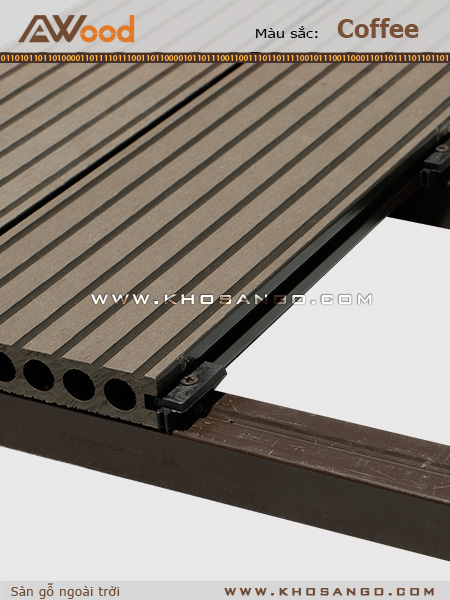 Sàn gỗ AWood AD140x25-6 Coffee Sàn gỗ AWood AD140x25-6 Coffee