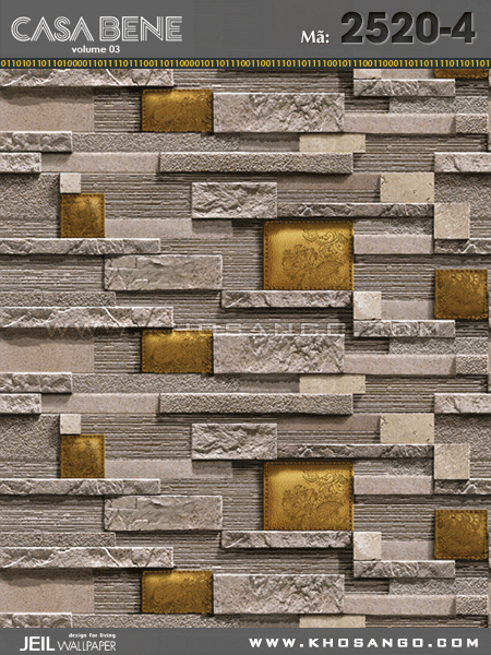 Giấy dán tường Casa Bene 2520-4 Giấy dán tường Casa Bene 2520-4